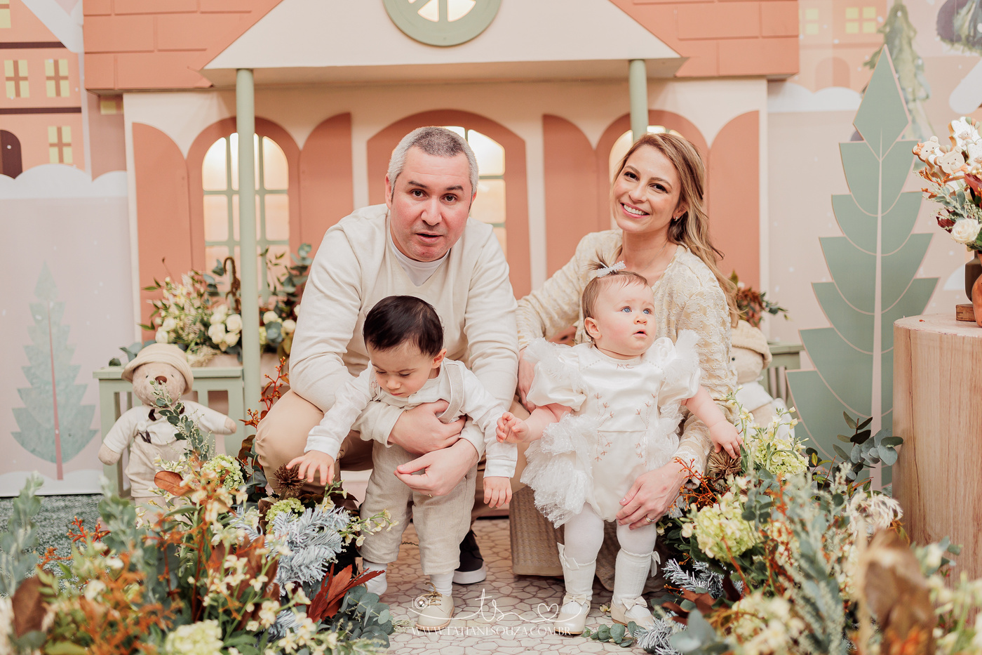 Maria Clara e Raul 1 aninho