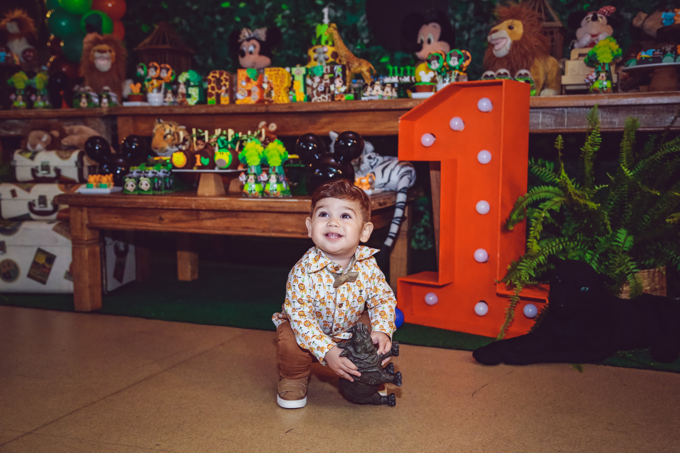 Gabriel 1 ano